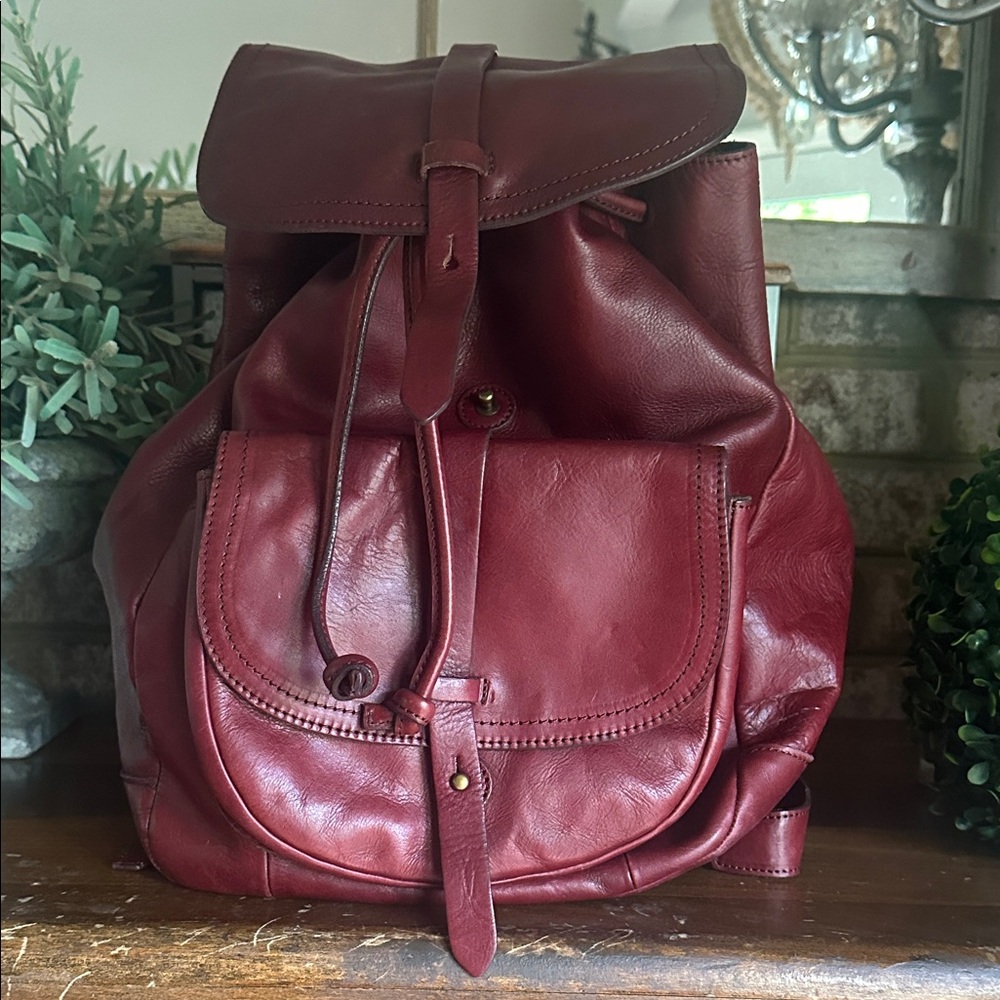 MADEWELL LEATHER BACKPACK RUCKSAK - Picture 1 of 9